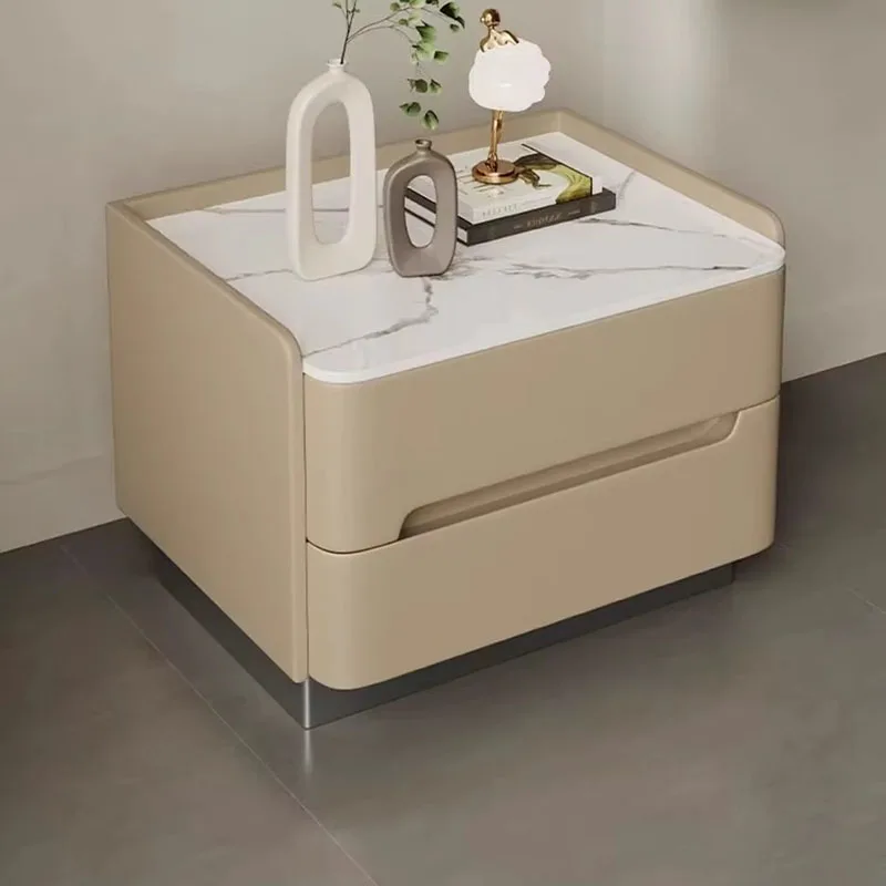 Minimalist Storage Night Table Bedroom Modern Nordic Luxury Night Table