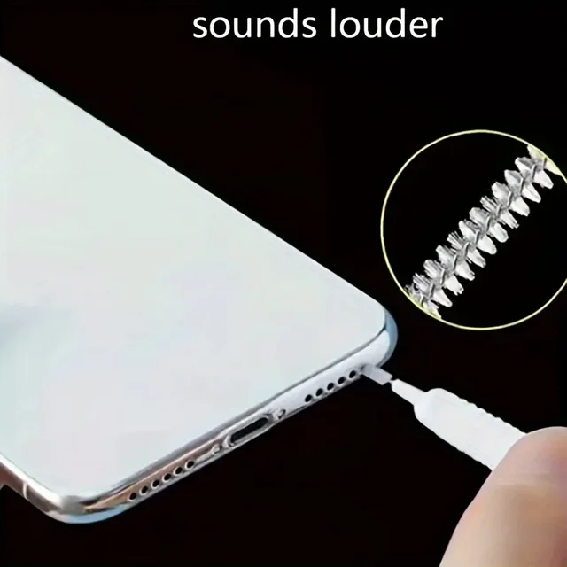 Pommeau de douche perforé avec port de chargement pour téléphone portable, brosses pour livres, adapté aux trous fins, lot de 10 3