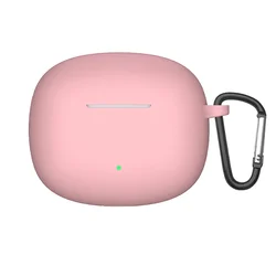 Durable Soft Silicone Protective Case with Hook for Choice Earbuds X5 (Pink)