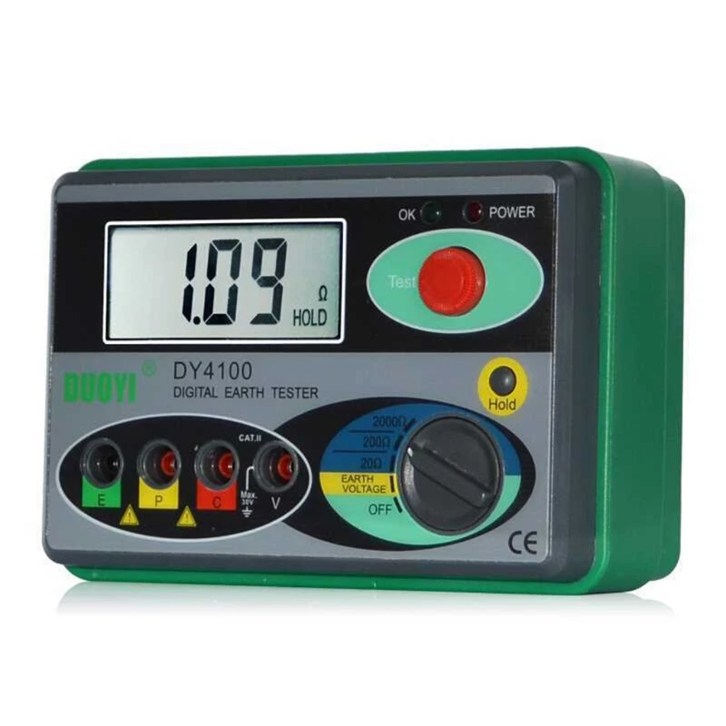Earth Ground Meter Multimeter DY4100 Resistance Tester resistance tester