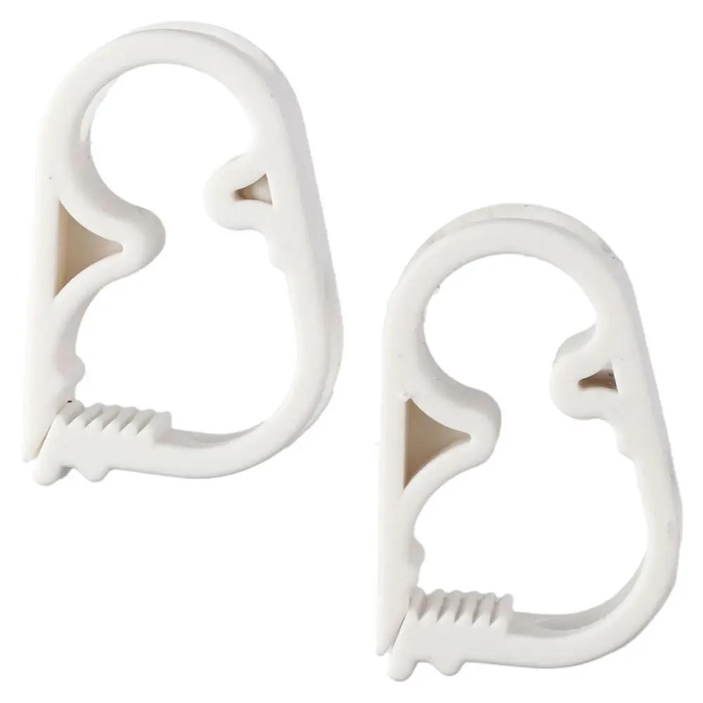 10PCS Plastic Tubing Clamps 6~12mm/1/4"~1/2" Flow Control Hose Clamp Laboratory Pinch Valve Infusion Bottle