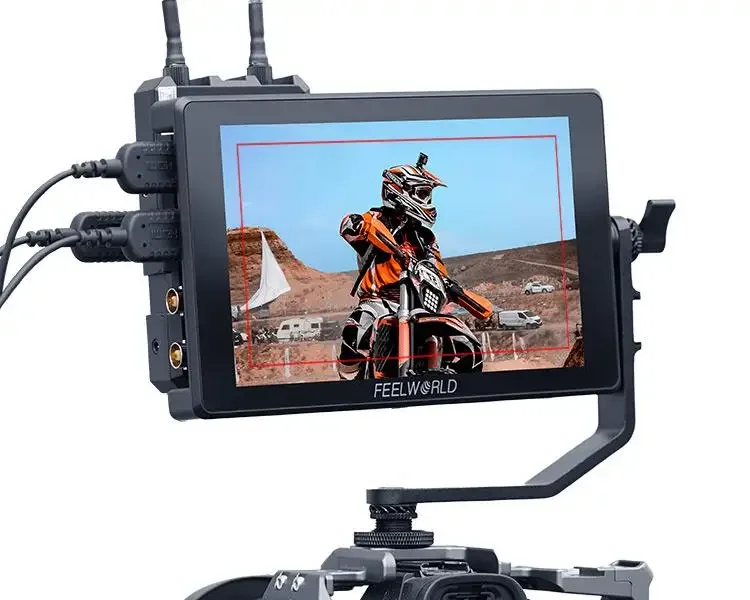 FEELWORLD SH7 Monitor 7-inch Ultra Bright 2200nit On-camera Monitor SDI HDMI Cross Conversion HDR Monitoring