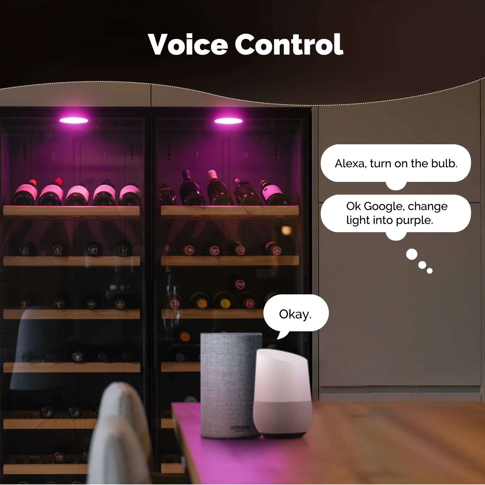 MOES Tuya ZigBee 스마트 LED GX53 램프 색상 변경 가능 조광 전구 음악 동기화 레스토랑 캐비닛 알렉사 구글홈과 호환