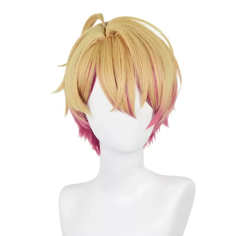 

Hoshino Akuamarin Cosplay Wig Anime Oshi No Ko Hoshino Ruby Short Straight Heat Resistant Synthetic Halloween Wigs