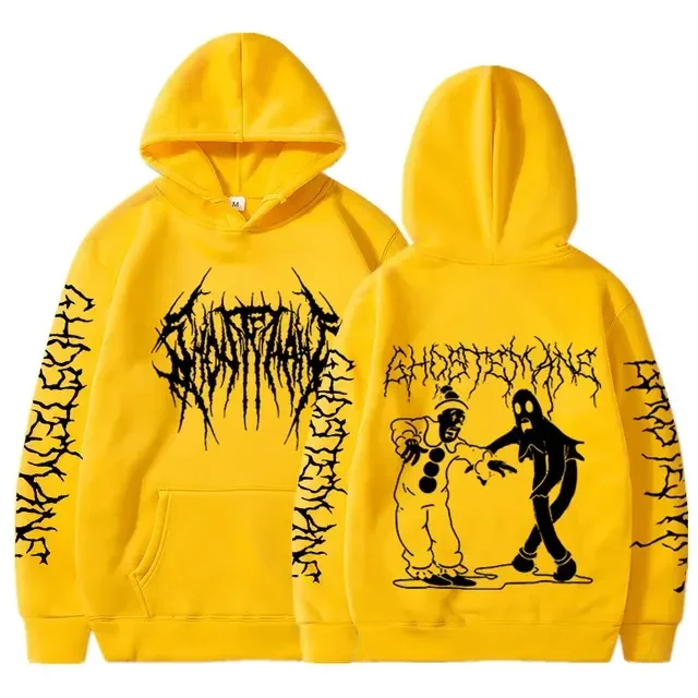 thumbnail image 1 of Ghostemane-sudaderas con capucha para hombres y mujeres, sudaderas con capucha de moda para niños, sudaderas con capucha de Hip Hop, ropa de rapero, abrigos góticos para niños, 1 of 3