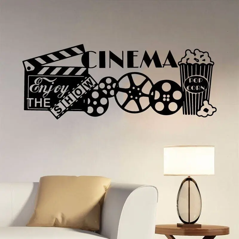 Insegna Al Neon LED Con Scatola Di Popcorn - Luce Dimmerabile USB Per Home Cinema, Decorazione Parete 31,8x38,9 Cm