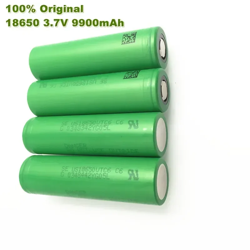 

VTC6 3.7V 3000mAh rechargeable Li-ion battery 18650 for Sony US18650VTC6 30A Toys flashlight tools