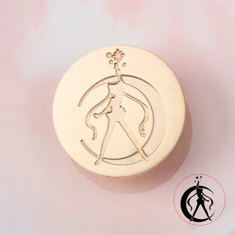 Sailor Moon Wax Seal Beautiful Envelope Seal Lacquer Character Pattern Invitation Greeting Card Sealingstamp Gift