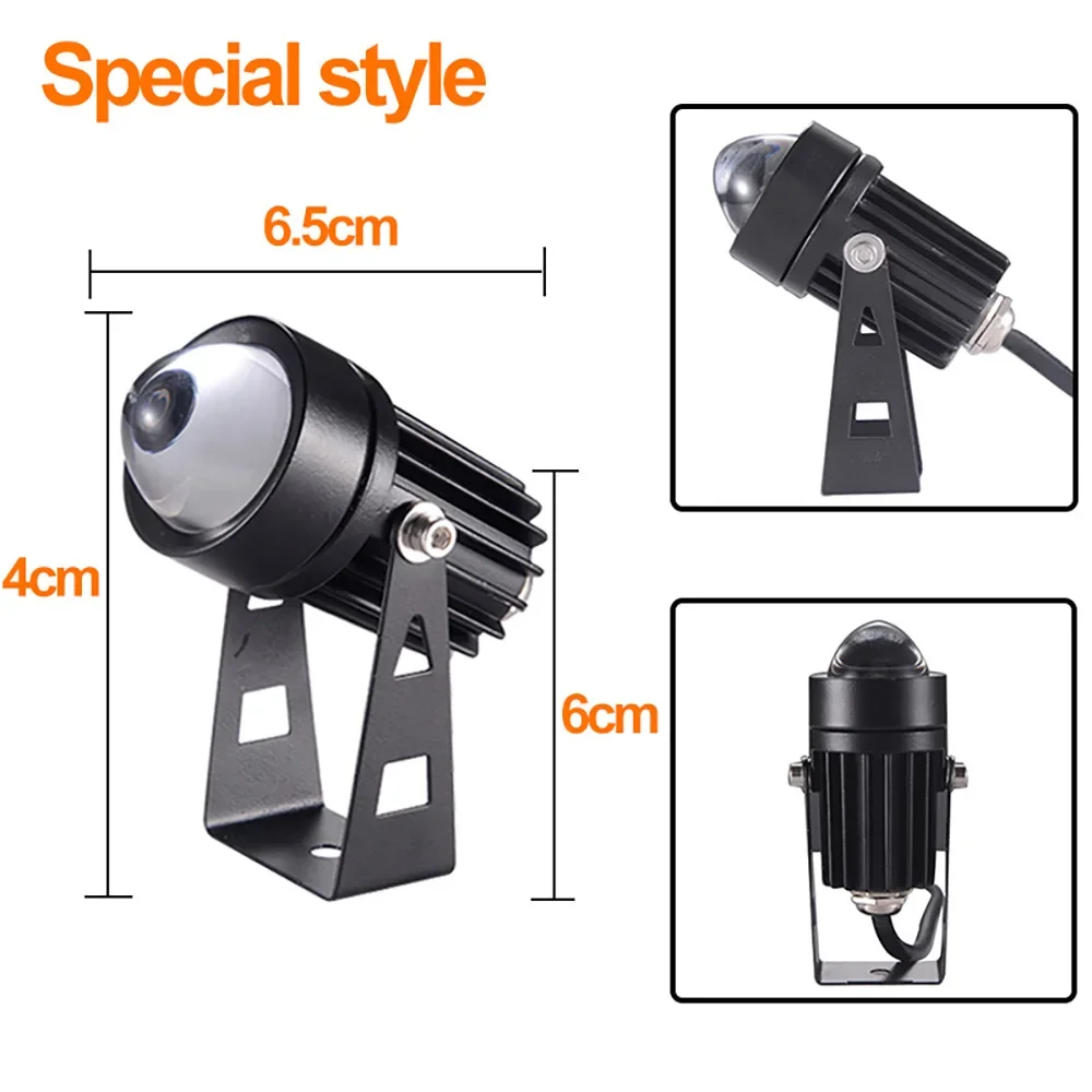 Description Picture 3 of itemOutdoor LED Wall Spotlights 3W 9W Landscape Lighting 220V Red Green Blue RGB Spotlights IP66 Waterproof a Beam of Light