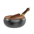 Wood lid