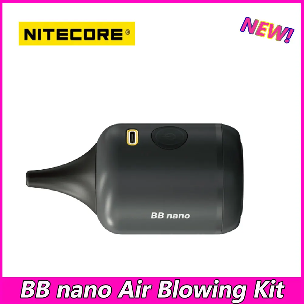 

Nitecore BB nano Air Blowing Kit Camera Cleaning Electric Multi Function Purpose Lightweight Portable Air Blower