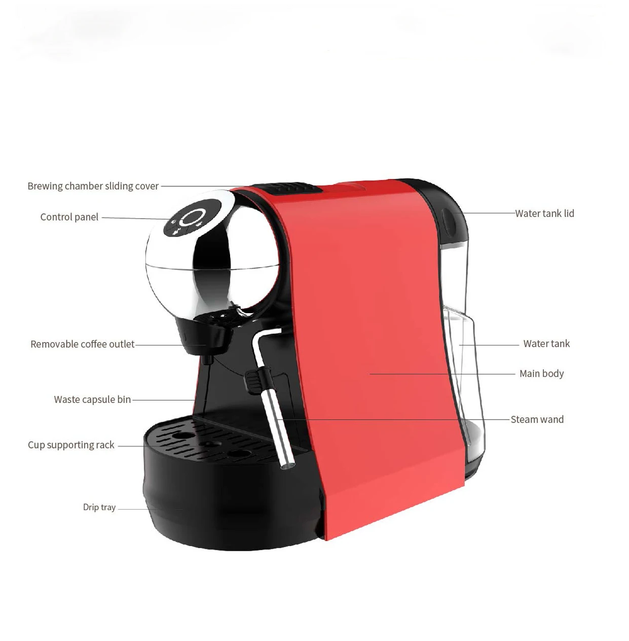 

Professional Espresso Coffee Capsule Making Machine in China for Home