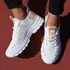 Men's Lightweight Mesh Casual Sports Shoes Breathable Comfortable Running Shoes Shock-absorbing Buffering Training Sports Shoes