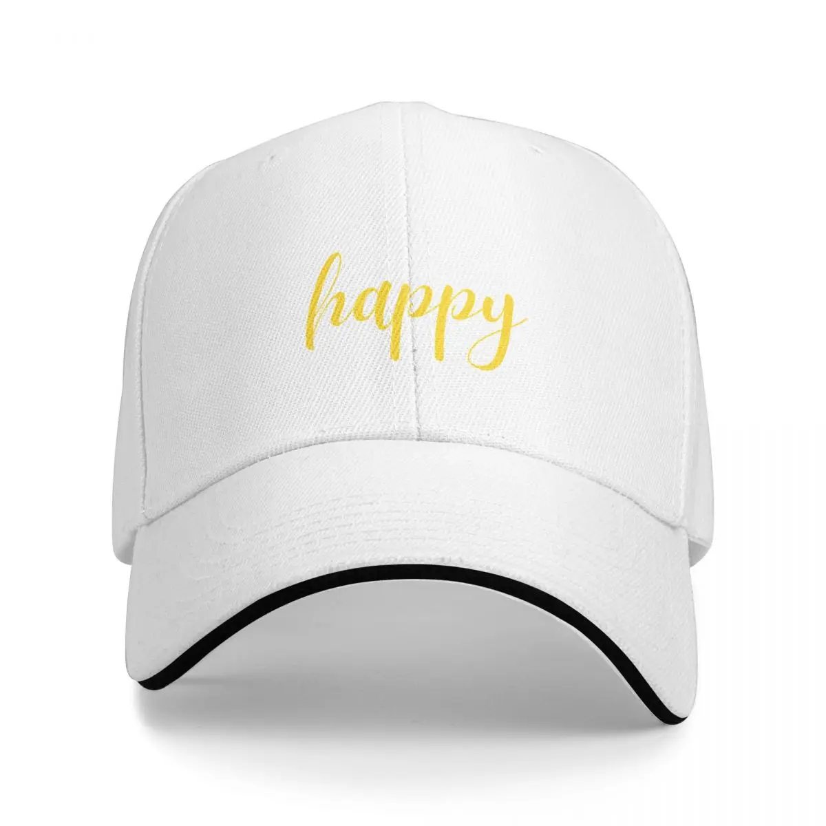 

I'm Just Happy To Be Here | Positive Cap Baseball Cap luxury man hat baseball hats for women Men's