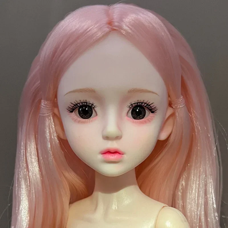 1 Pieces Head for 12inch Sister Girl Doll's Head 30cm Baby Doll Accessories Dressup Toy 2