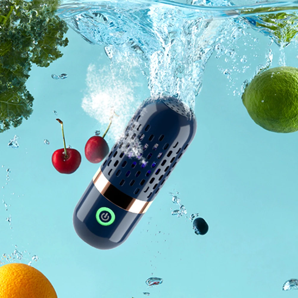 3200mAh Wireless Ultrasonic Washing USBMachine Fruit and Vegetable Cleaning Machine Fruit Vegetables Washing Cleaner for Kitchen