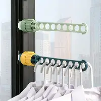 Window Frame Clothes Hanger Window Drying Rack Portable Hanging Drying Rack Durable High Quality Home Hanging Rack for Clothes 1