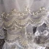 Exquisite Bead Embroidery Screen White Screen Matched with Screen 2025 New 1PC Window Finished Product Good Hanging Feeling 3