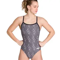 Women's One Piece Strap Back Swimsuit Sexy Suit Training Triathlon Swimming Run Tights Swimwear Beach Wear Maillot De Bain Femme - Image 2