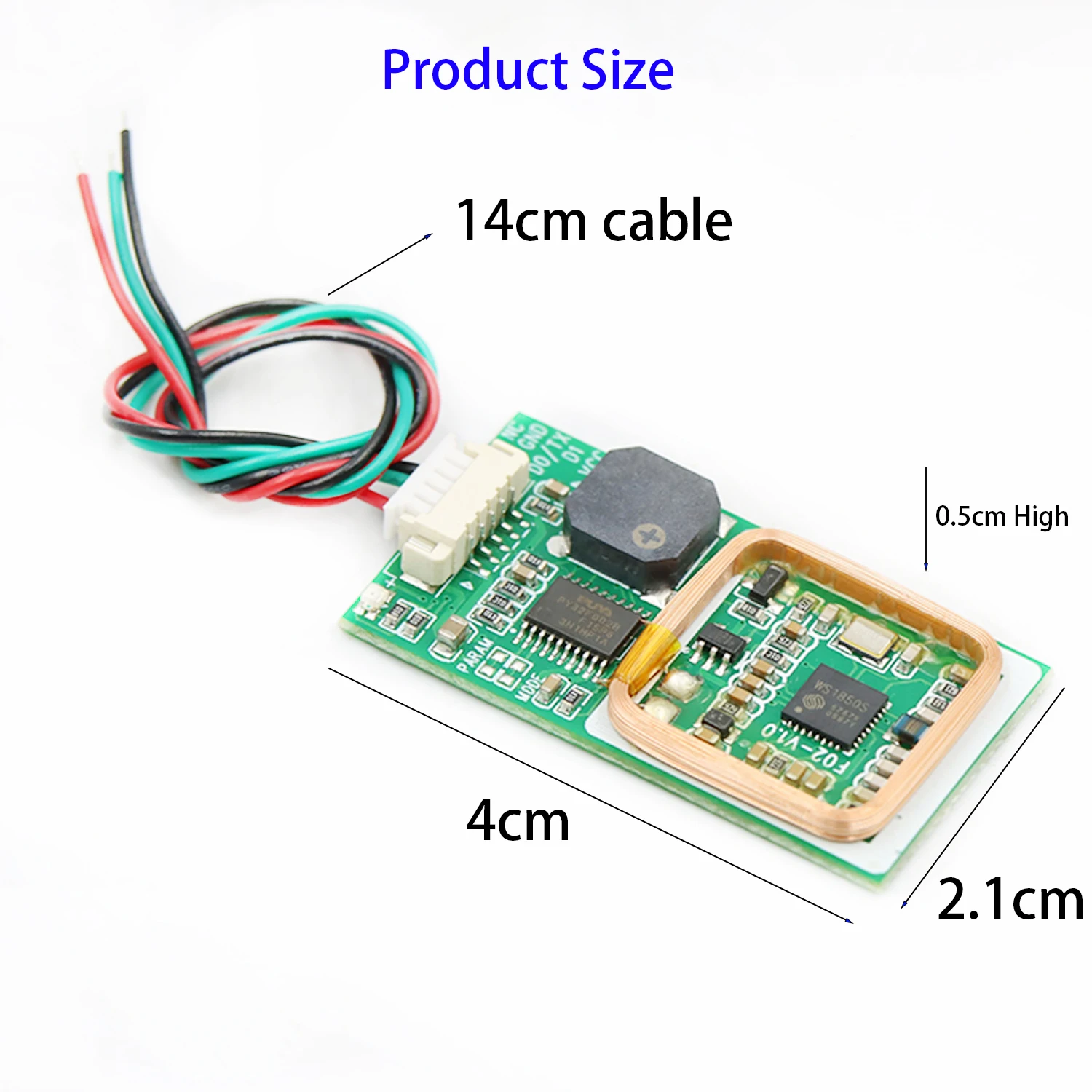 F02DC 125Khz+13.56Mhz RFID Card Access Control System Board Building intercom mo