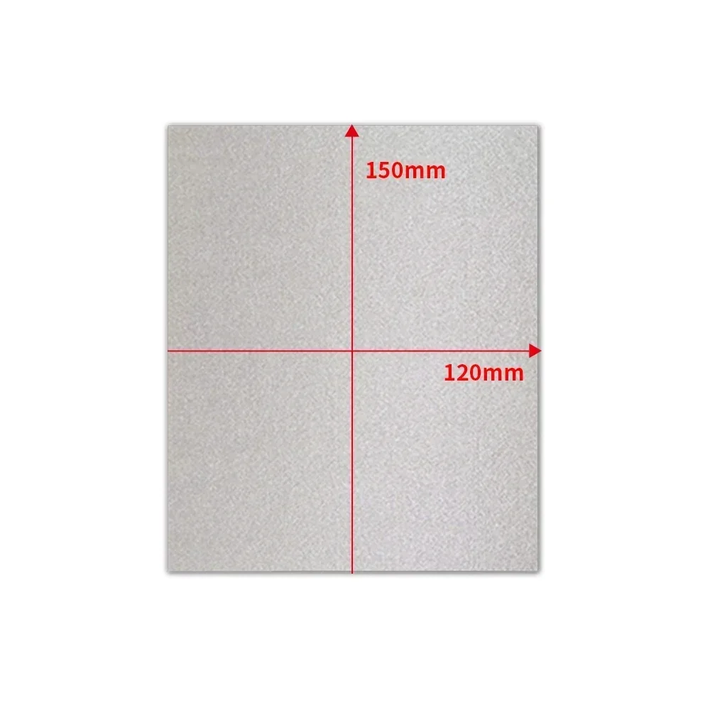 Microwave Oven Mica Sheet Microwave Oven Spare Parts 2Pcs 15*12cm Spare Parts Microwave Ovens Mica Microwave Mica Sheets Midea Magnetron Cap Oven Plates