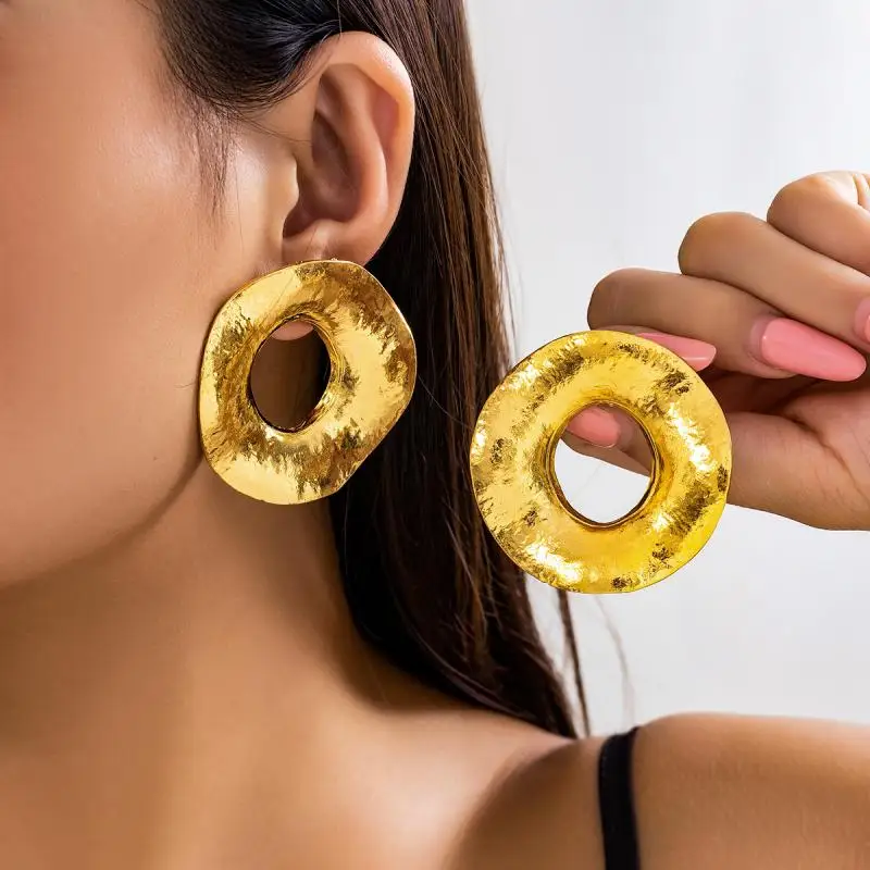 LARGE DEGRADE EARRINGS