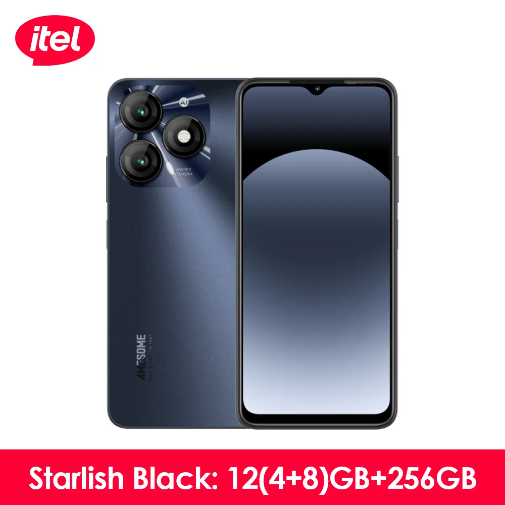 World Premiere* itel A70 4G Android 12GB/256GB 6.6