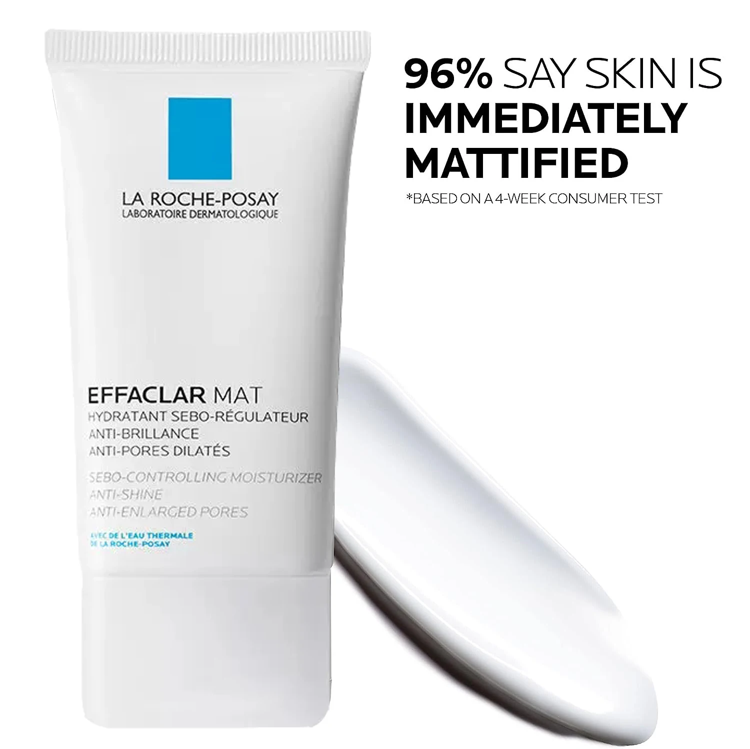 La Roche Posay Effaclar Mat Face Cream Anti Glare Firming Pore Moisturizing  Oil-Non Sensitive Skin Texture Care Oil Control 40ML - AliExpress