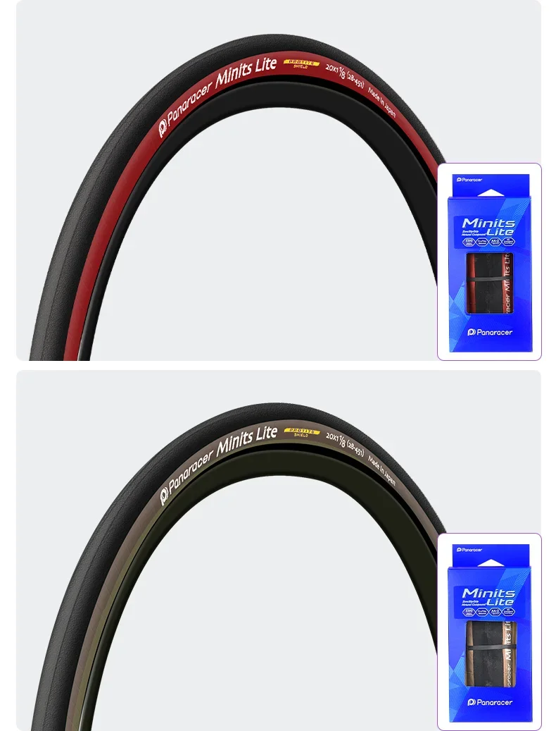 Panaracer Minits Lite PT Bicycle Tires 20“ 28-451 32-406 Puncture