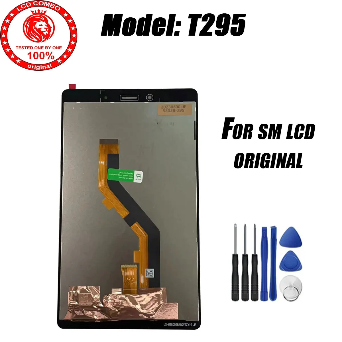 

8" Original T290 LCD For Samsung Galaxy Tab A 8.0 2019 SM-T290 SM-T295 T290 T295 LCD Display Touch Screen Digitizer Assembly