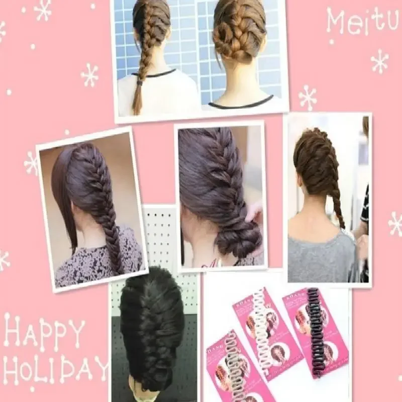 1pcs Hair Braiding Tool Roller With Magic hair Twist Styling barber Maker tool