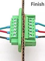 1Sets 15EDGWC Pitch 3.81mm 2P/3P/4P/5P/6P/8P/9P/10P/12P/16P/18P/22P Pluggable Terminal Block Connector JM15EDGKM 3.81mm Pitch - Image 3