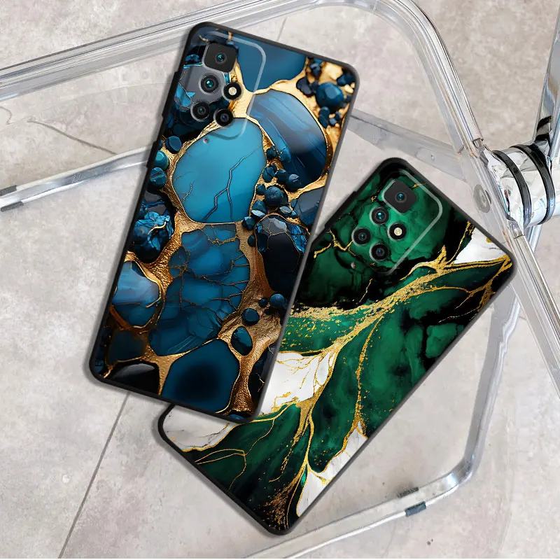 Elegant Senior Marble TPU Soft Phone Case Cover