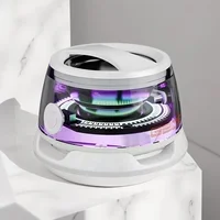Portable Bluetooth SpeakerG200 RGB Lighting Magnetic Speaker BT5.3 Mini Sound Box 7 Hours Playback Phone Holder