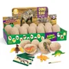 12PCS Archaeological Excavation Dinosaur Egg Fossil Puzzle DIY Dinosaur Egg Multiplayer Party Gift Toy Children's Science Mining 1