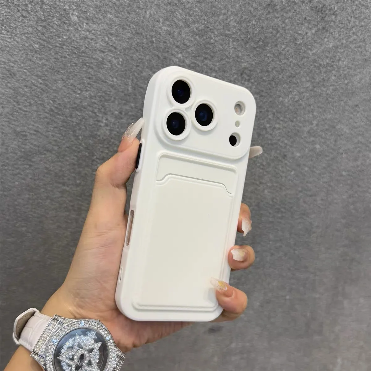 ตัวเลือกสินค้า เคสใส่บัตรกันกระแทก สำหรับ iPhone 17 Pro Max