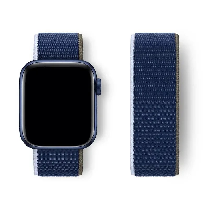 Versatile Smartwatch Sport Loop Strap - Adjustable Band in Various Sizes