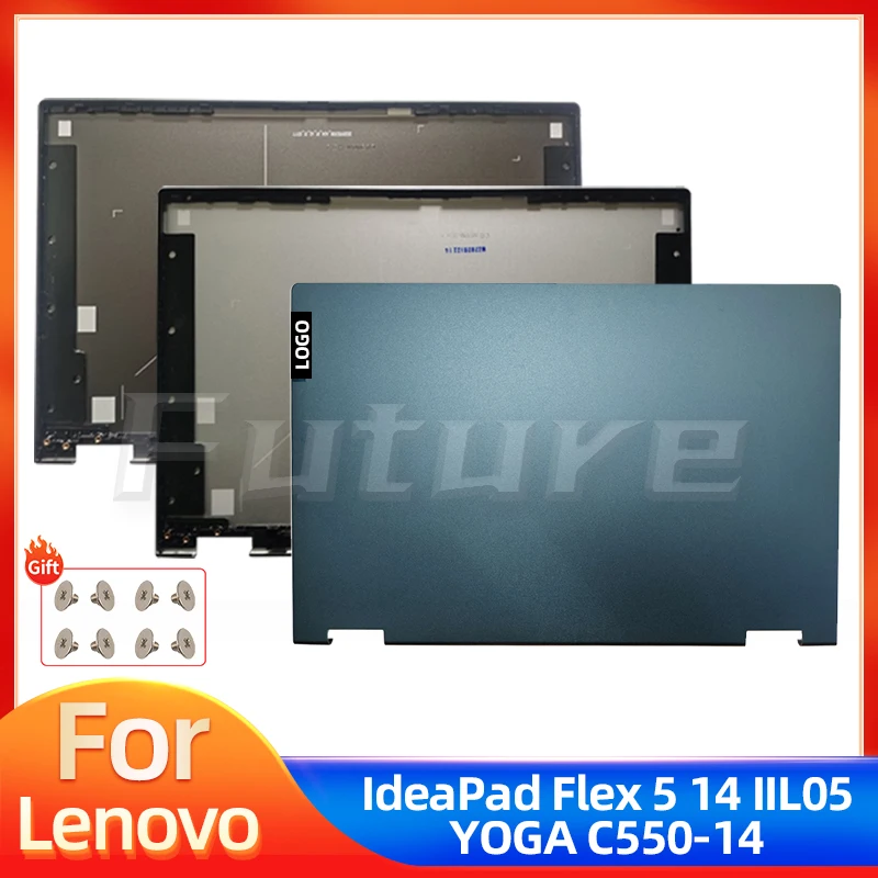Новинка, оригинальная задняя крышка ЖК-дисплея для Lenovo Ideapad Flex 5-14 5-14ALC05 IIL05 ARE05 ITL05 5CB0Y85293 5CB0Y85294 5CB0Y85291 5CB0Y85290