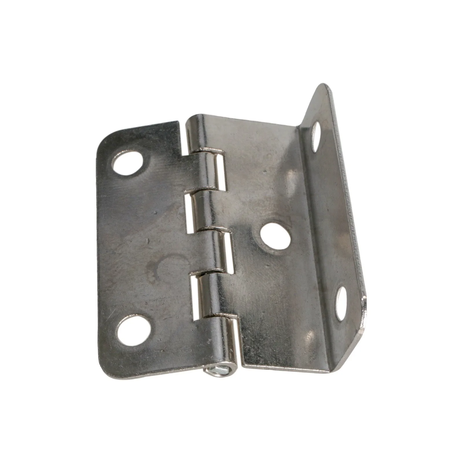 Triple fold 5-hole 41mm furniture hardware accessories silver plated nickel clip 12mm plate bending single bending