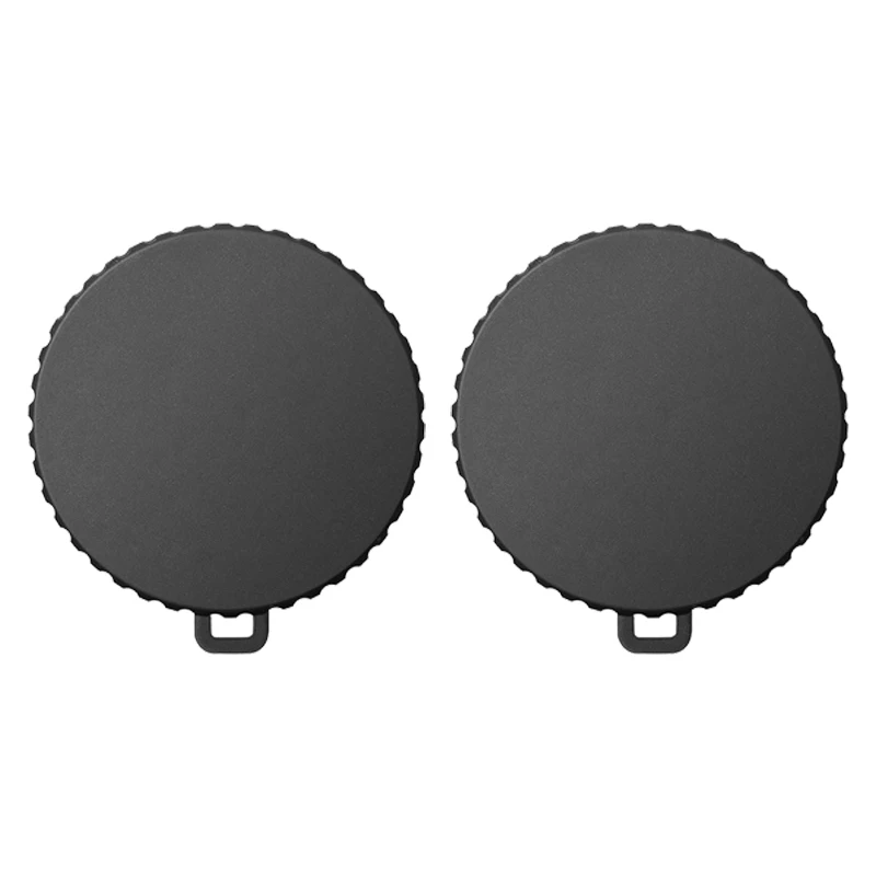Durable Non-Slip Silicone Camera Lens Dust Cover with Tempered Film Protection