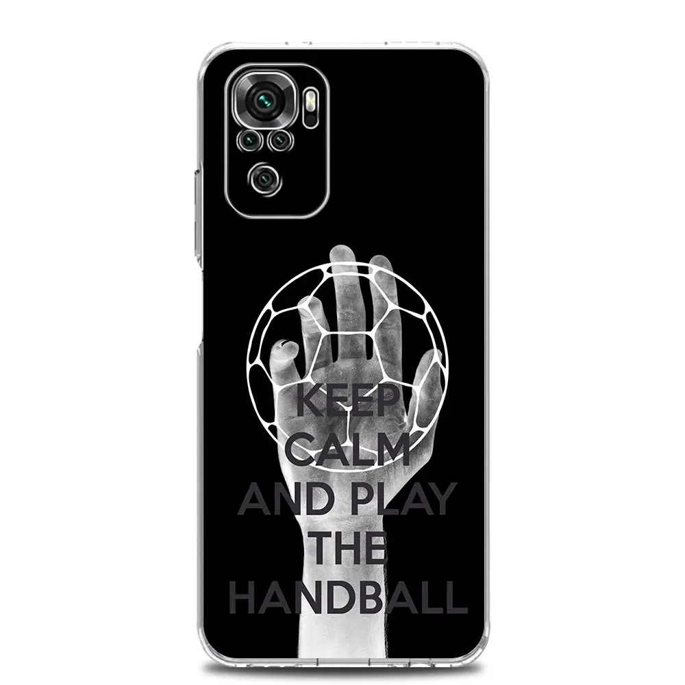 Clear Handball Sport Phone Case Cover