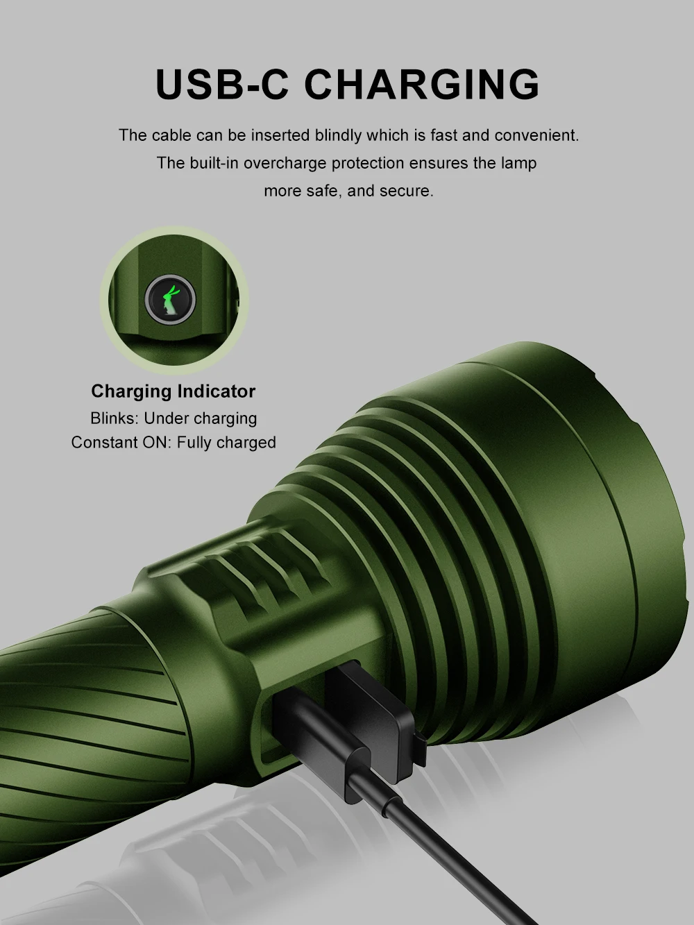 EDC LED Flashlight Outdoor Camping Lantern High Power Rechargeable Lamp Magnetic Tail Lighting 1000 Meters Fishing Torch GT Mini