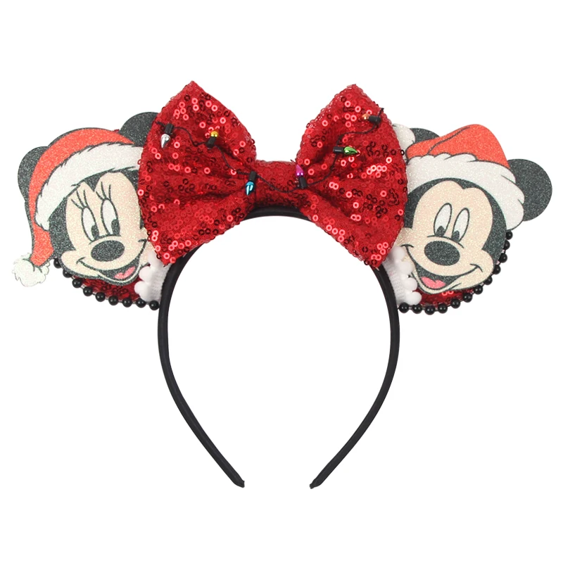 Mickey Cartoon Haarband Weihnachts-Cosplay DIY Haaraccessoires Kopfbedeckungen Großhandel Heißer Festival-Trend – Detail 4
