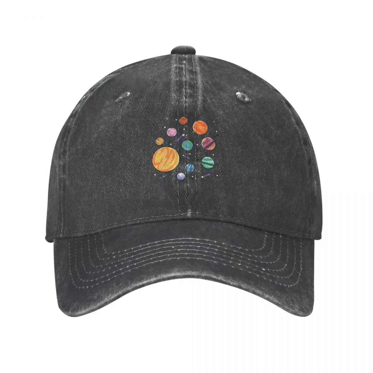 

Solar System Planets Science Space Boys Girls STEM Cowboy Hat Hats Women'S Cap Men'S