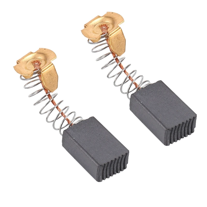 6 Pcs Electric Drill Motor Carbon Brushes 15 X 9 X 6Mm