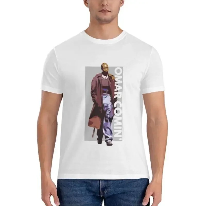 

Omar Comin' The Wire Essential T-Shirt men t shirts mens workout shirts tshirt men cotton teeshirt