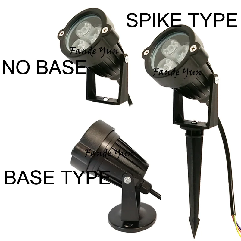 High power Garden Lawn Lamp 220V 110V 12V Outdoor LED Spike Light 3W 9W Path Landscape Waterproof Spot Bulbs lawn lamp,garden lighting