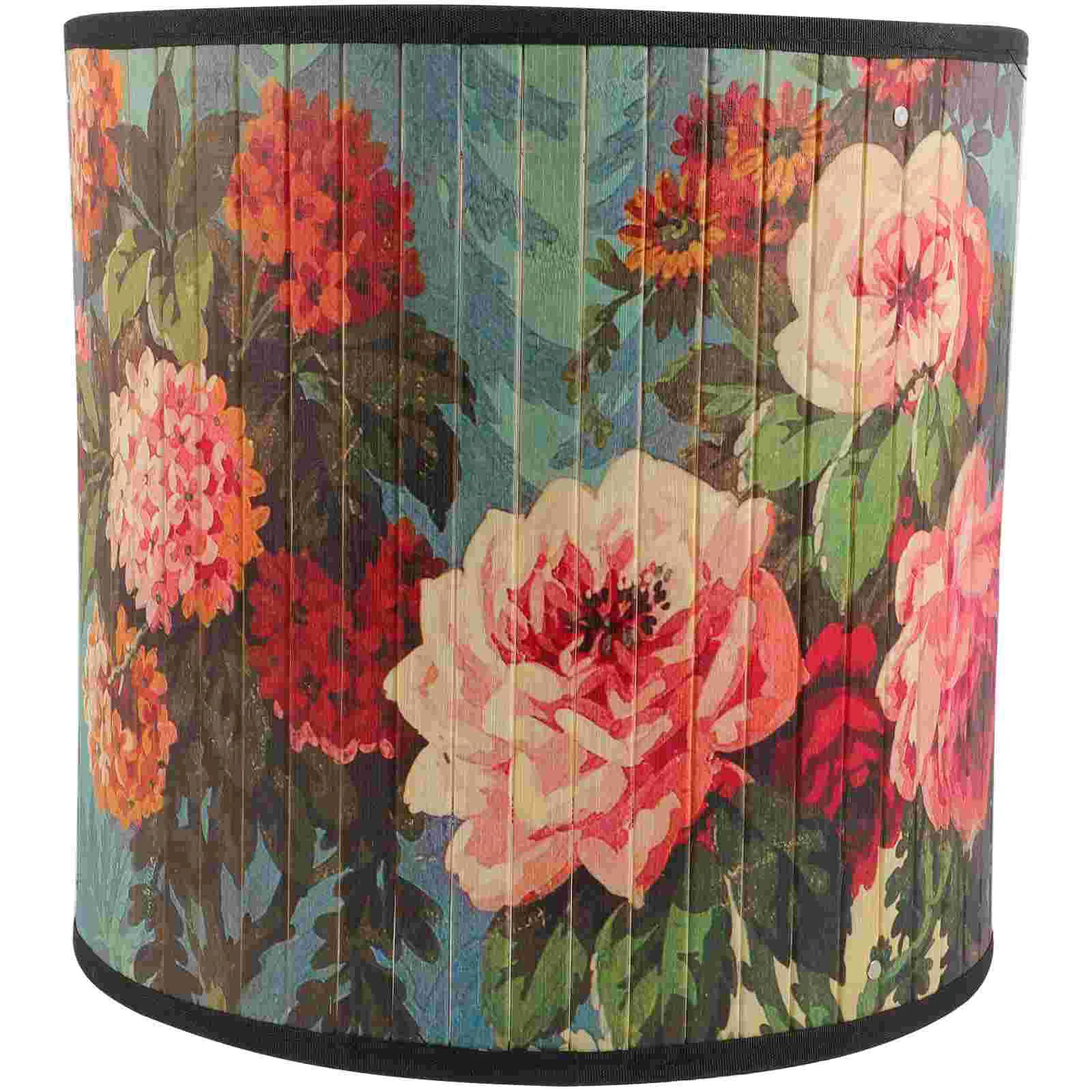 

Exquisite Guesthouse Lamp Shade Decorative Hanging Lampshade Vintage Pattern Lamp Cover