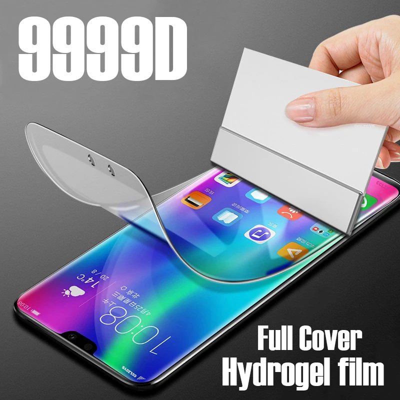 Hydrogel Film For Huawei P20 P30 P40 P50 Lite Pro Nova 5T 9 Screen Protector Mate 40 30 20 10 Honor 50 10i Not Glass |