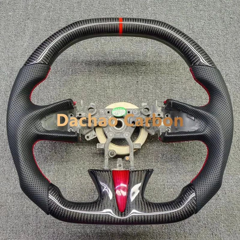 

Руль из углеродного волокна для Infiniti QX60 M37 M25 Q70 Q60S Q50 Q60 QX50, индивидуальный стиль